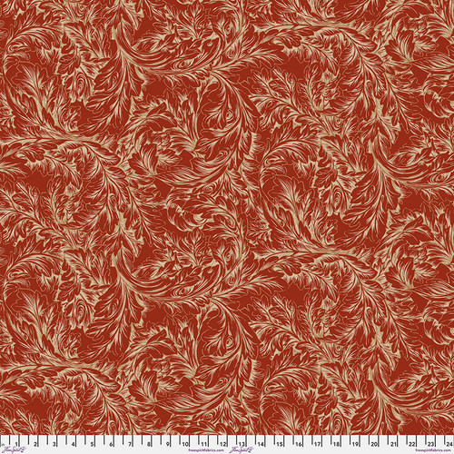 Morris & Co. The Cotswold Holiday Collection Acanthus Scroll Red