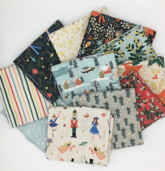 Fat Quater Set Holiday Classics Rifle Paper