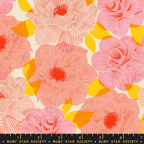 Ruby Star Society Camellia by Melody Miller - Parlor Balmy