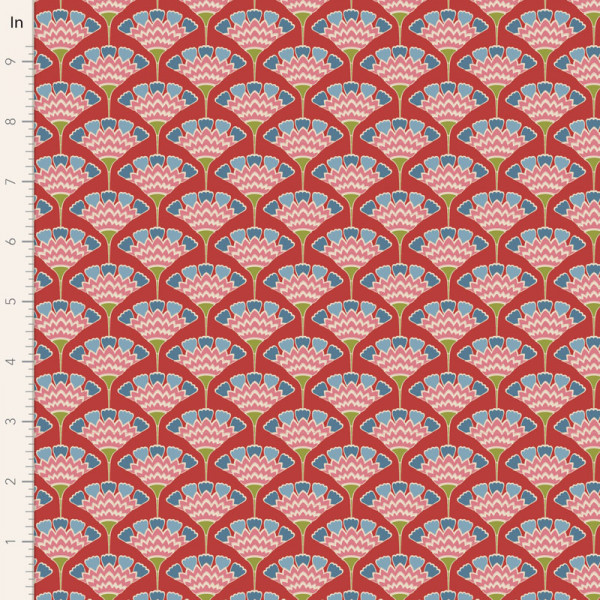 Tilda Pie in the Sky Tasselflower Red