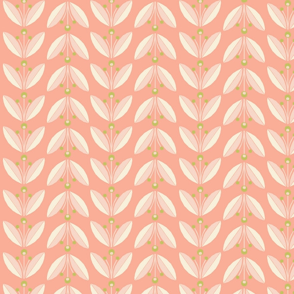 Monaluna Amour Vert - Lingonberries Blush CANVAS