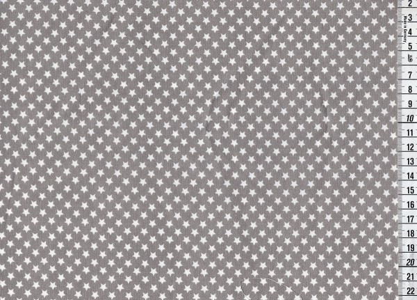 Wachstuch Stars grey