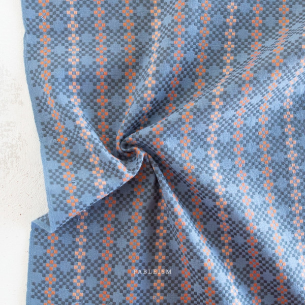 Fableism Lucky Loom Mosaic Blue - beidseitig nutzbar