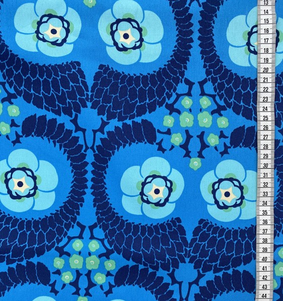Free Spirit Amy Butler Violette Sateen French Twiste marine