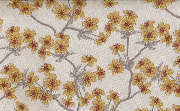 Wachstuch Oilcloth Amalie creme