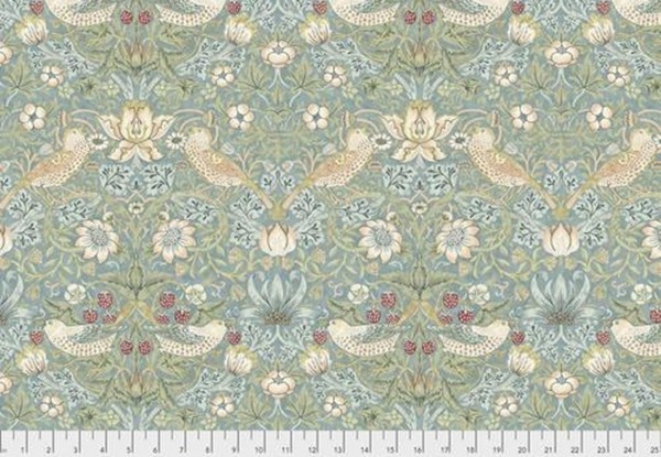 Morris Kelmscott Strawberry Thief Aqua