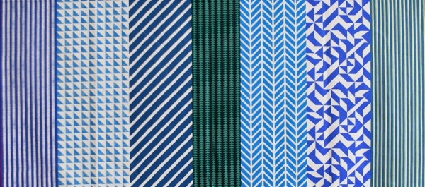 Wachstuch Echino Ni-CO Kikakika blue