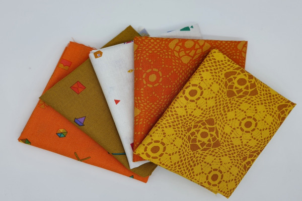 Fat Quarter Alison Glass Sunprint 21 orange