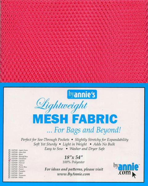 by annie's Mesh Fabric lightweight lipstick