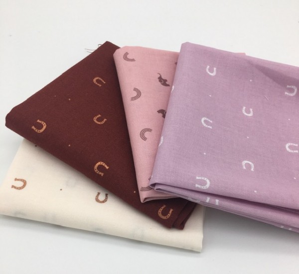 Fat Quarter Set Lucky Charms kupfer