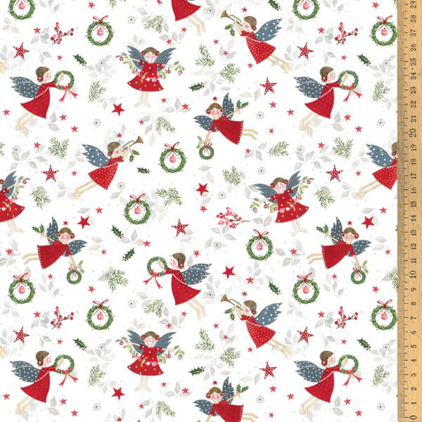 Acufactum Stoff Weihnachtsengel