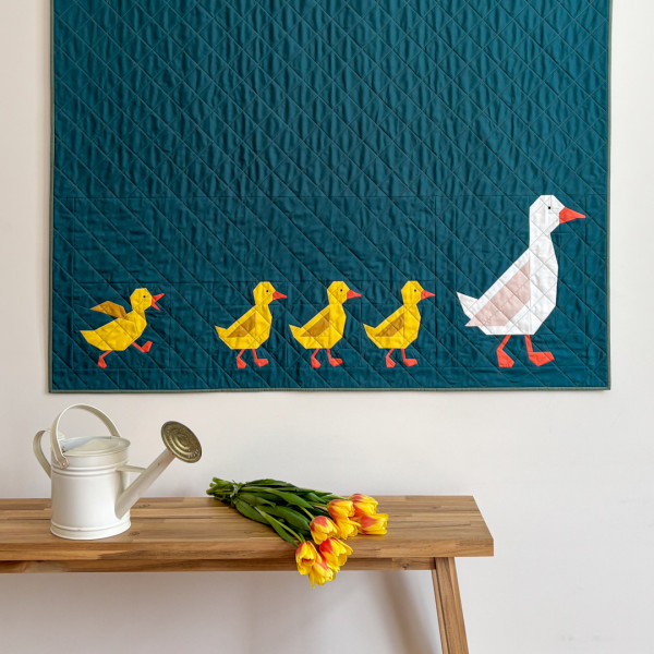 Quiltkit Duck March by Applesandbeavers Tischläufer