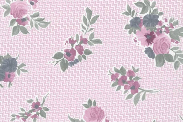 Westfalenstoff Cardiff Blumen rose