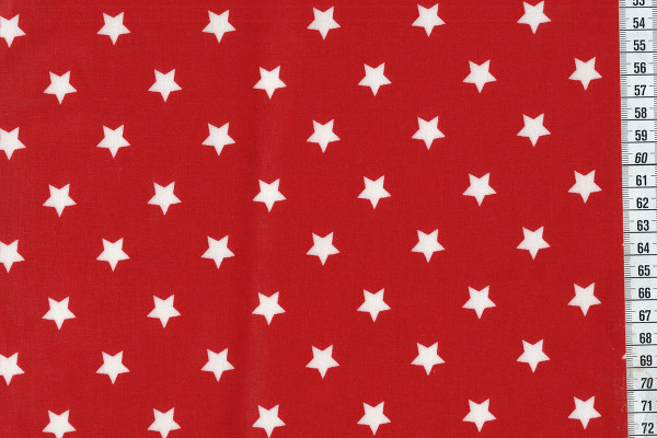 Wachstuch Star Big Red