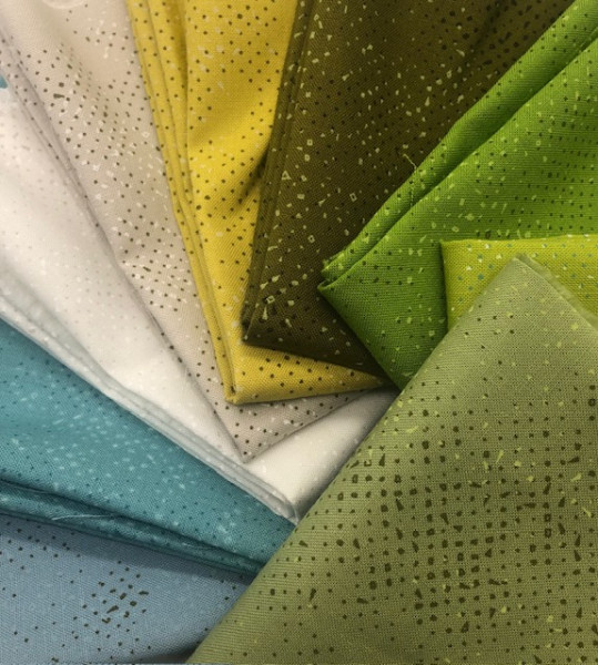 Fat Quarter Bundle Spotted zu Olive You Brigitte Heitland zenchic