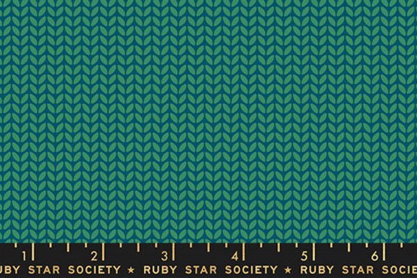 Ruby Star Society Purl by Sarah Watts Tea Knit Emerald