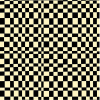 Annabel Wrigley Kaleidoscope Checker Ink/Vanilla Custard