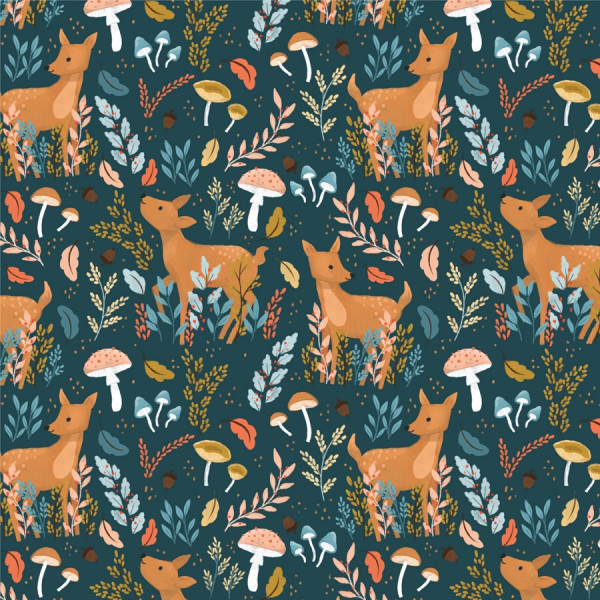 Cloud9 Woodland Creatures by Dominika Godette Dancing Deer