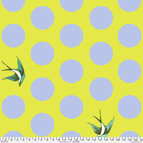 Tula Pink Quilt Back Rückseite Full Moon Forest II Free Fall Enchanted