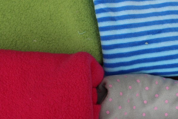 Restepaket Nicky und Baumwollfleece
