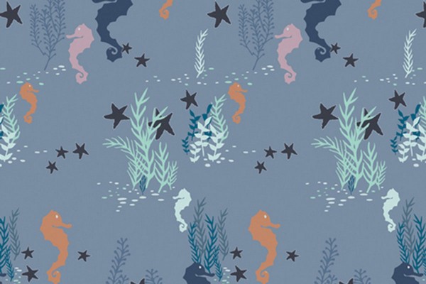 Reststück Maureen Cracknell Enchanted Voyage Seahorse Magic Shallow