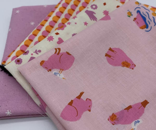 Fat Eight Bundle Ruby Star Society Capybara pink