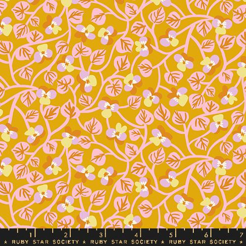 Ruby Star Society Kimberly Kight Bird is the Word Pansy Goldenrod