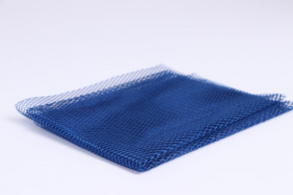 by annie's Mesh Fabric lightweight Blastoff Blue