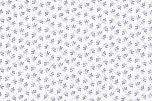 Westfalenstoffe Kyoto Blümchen blau