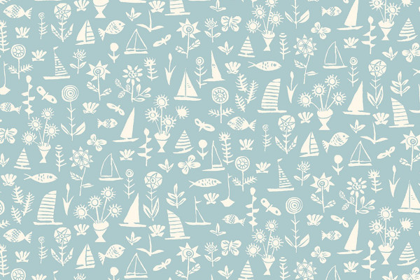 RIley Blake Design Liberty The Riviera Collection Sealife