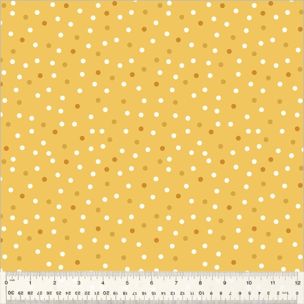 Clover & Dot Allisson Harris Cluck Cluck Sew Polka Dot Yellow