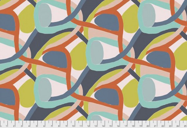 After the Rain by Bookhou for Anna Maria's Conservatory Woven Lime