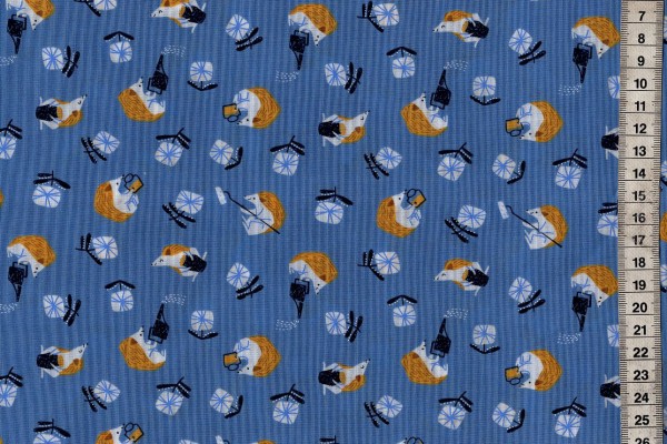 Rae Ritchie Honey Bee Dear Stella Hedgehog chores cornflower