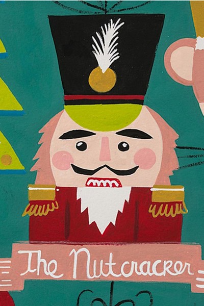 Alexander Henry - Christmas Time The Nutcracker green