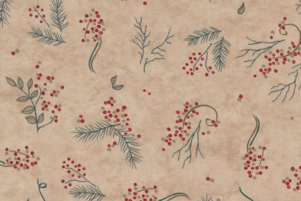 Warm Winter Wishes by Holly Taylor Pine Berry Snowflake