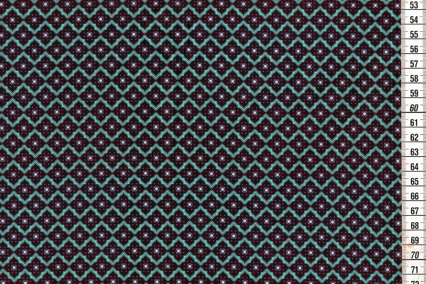 Popeline Entwined aqua by jolijou