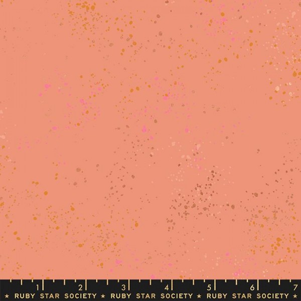 Ruby Star Society Speckled by Rashida Coleman Hale Melon Metallic 93M