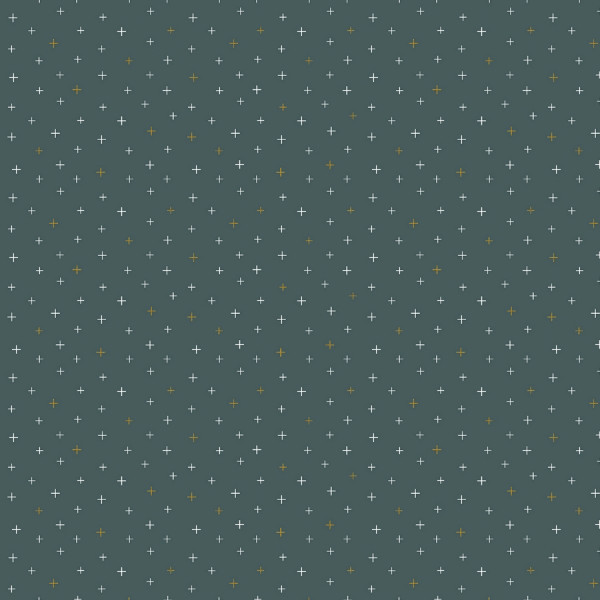 Cotton and Steel Basics - Be Positive Lush Metallic