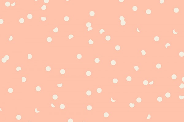 Ruby Star Society Kimberly Kight Hole Punch Dot Peach