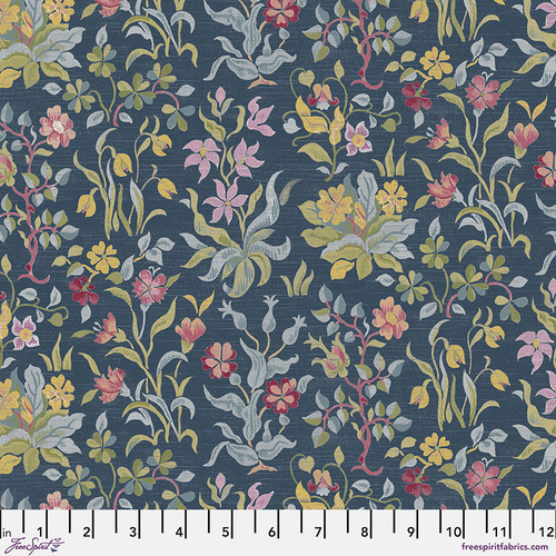 Morris & Co. Red House Flowers by May navy