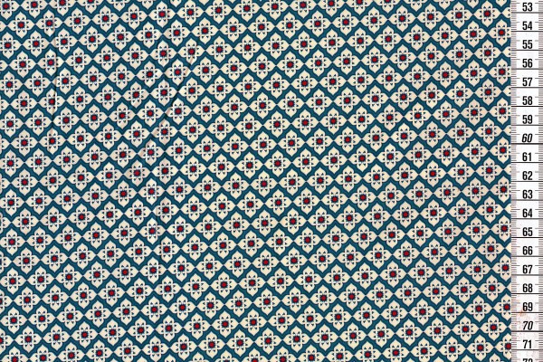 Popeline Entwined teal by jolijou
