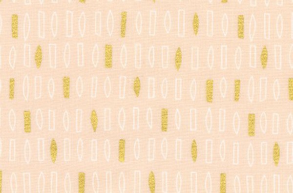 Karen Lewis Wayside Rechteckig lachs/gold