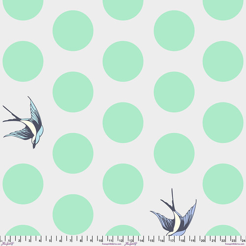 Tula Pink Quilt Back Rückseite Full Moon Forest II Free Fall Starlight