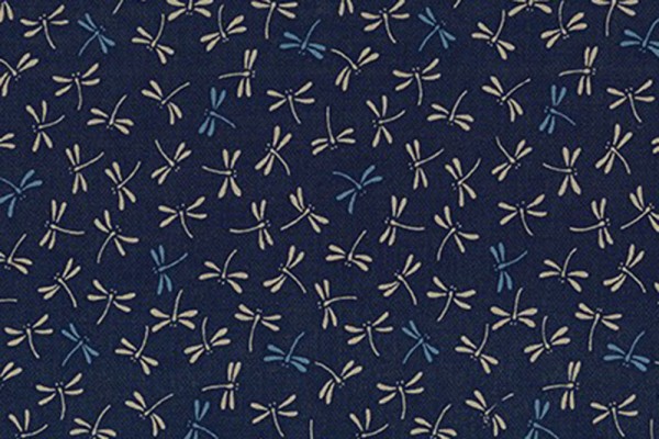 Sevenberry Kasuri Libelle blau