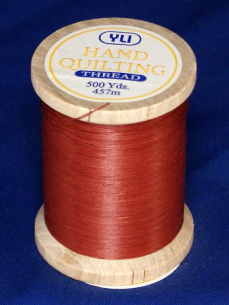 Handquiltgarn YLI red 021 500 yard