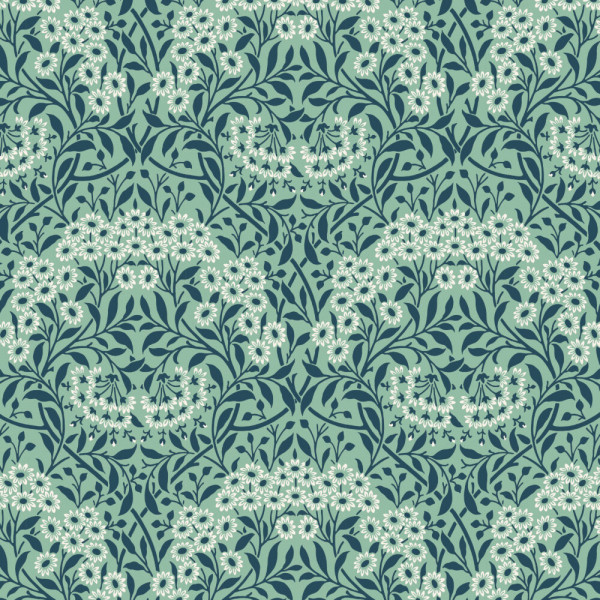 Morris & Co. Buttermere Michaelmas Daisy Mint