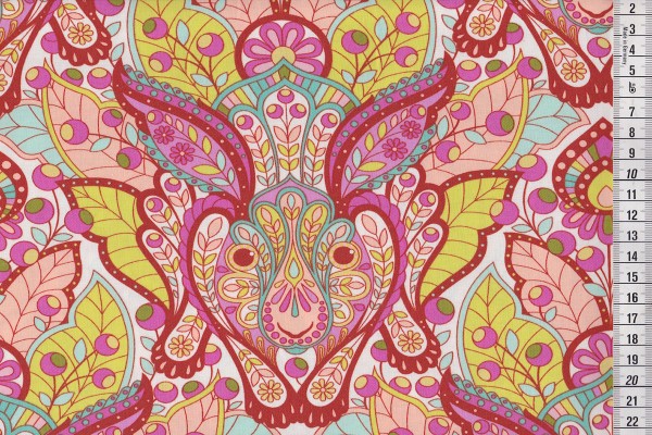 Tula Pink Slow & Steady The Hare Orange crush