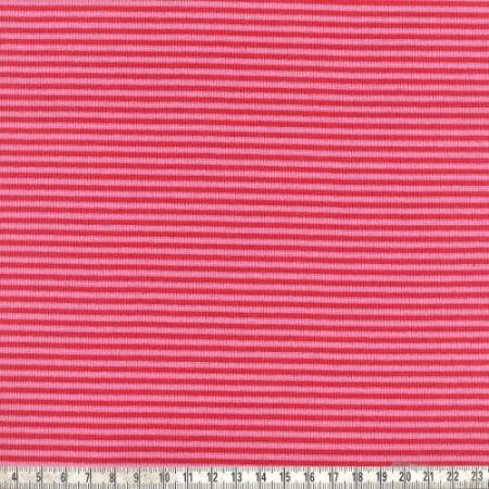 Ringelbündchen Andre rot/pink