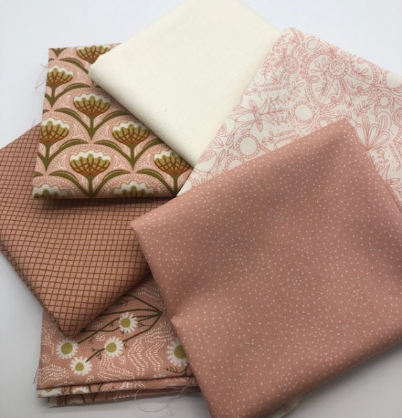 Fat Quarter Set Quaint Cottage Gingiber