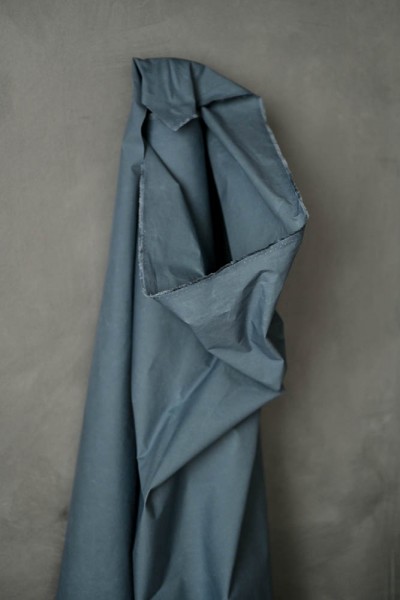 Gewachste Baumwolle (Dry Oilskin) Marina Blue 5OZ